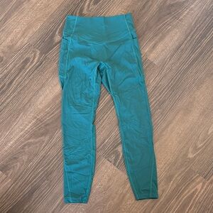 Womens Teal Leggings